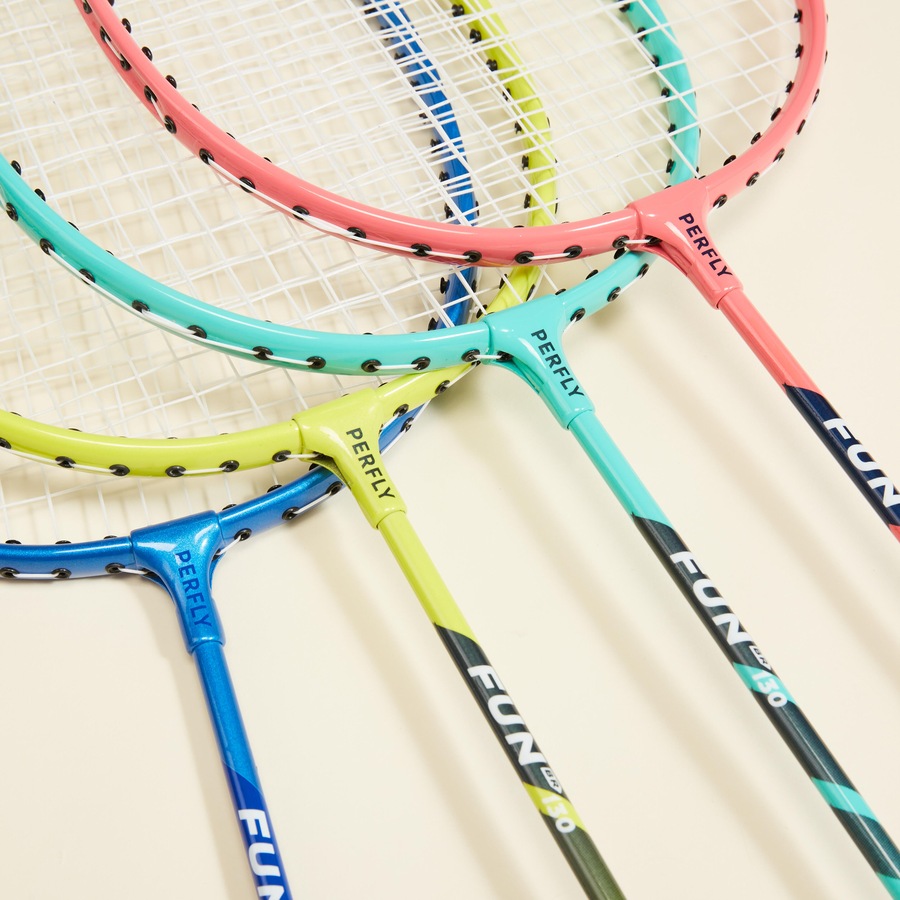 Buy Decathlon Adult Badminton Rackets Set Fun Set Family Br 130 ...