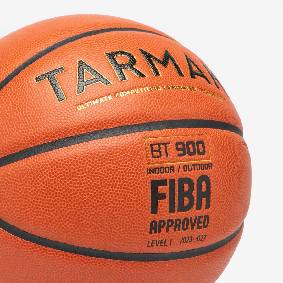 Decathlon Size 7 Basketball Fiba Control Pro Bt900 Orange