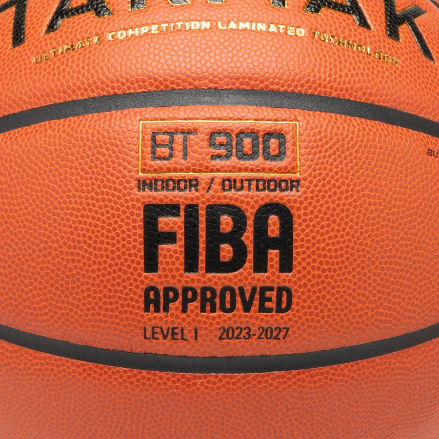 Decathlon Size 7 Basketball Fiba Control Pro Bt900 Orange