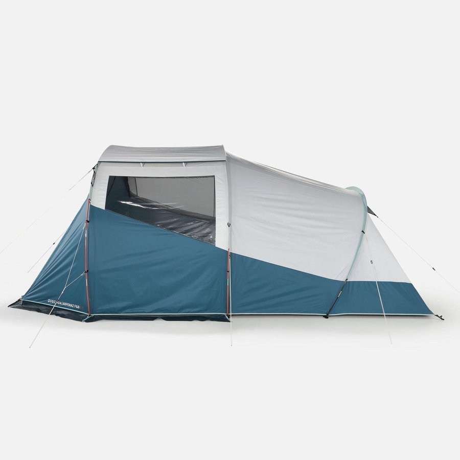 Quechua Camping Tent With Poles Arpenaz 4.1 F&B 4 Persons 1 Bedroom
