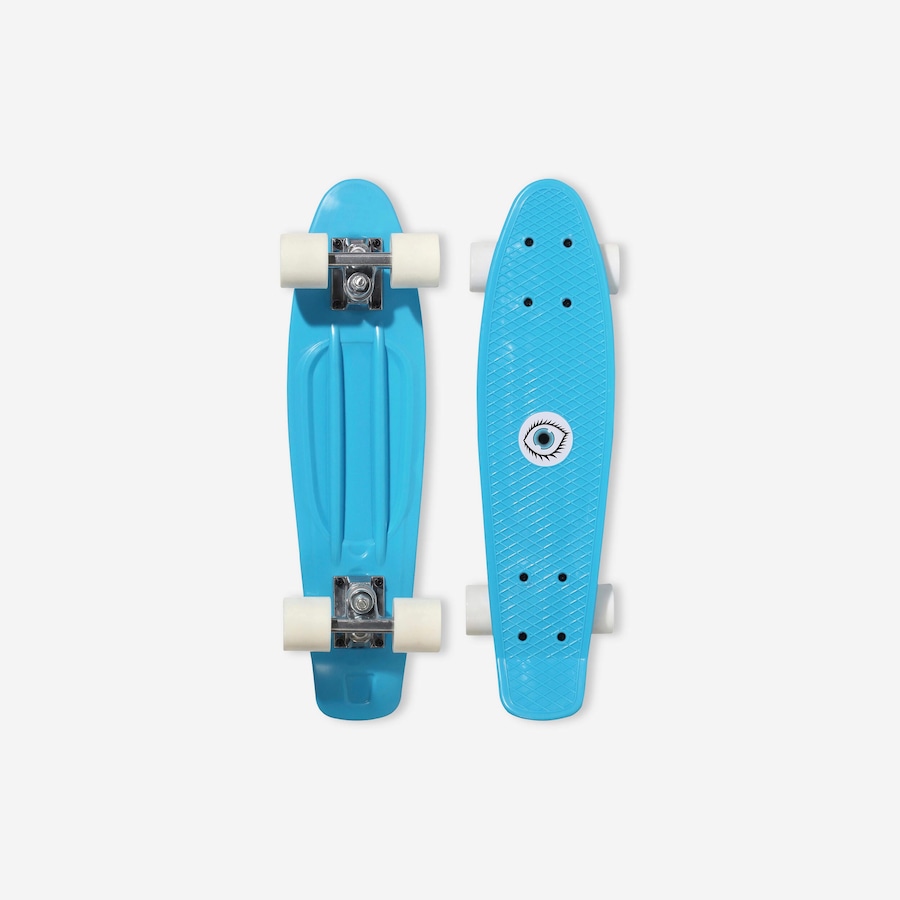 Decathlon Kids' Mini Plastic Skateboard Blue