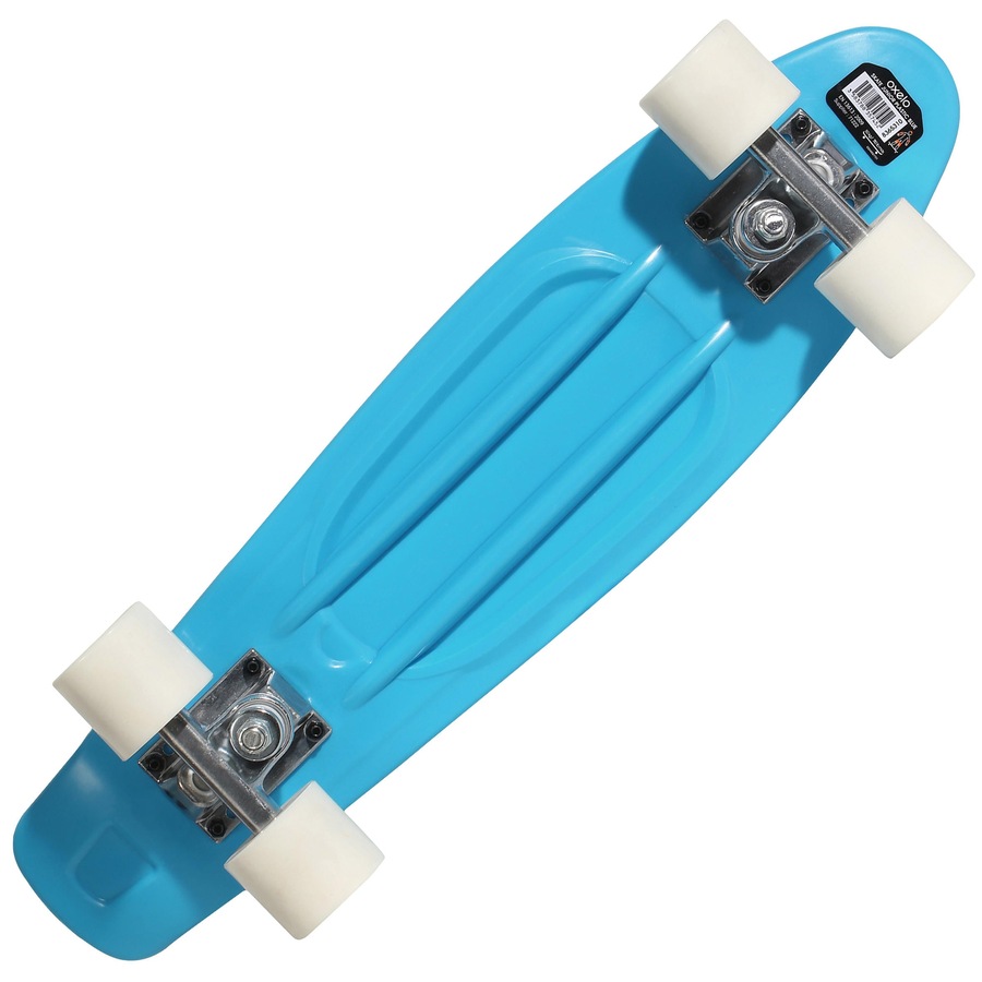 Decathlon Kids' Mini Plastic Skateboard Blue