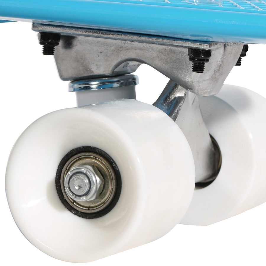 Decathlon Kids' Mini Plastic Skateboard Blue