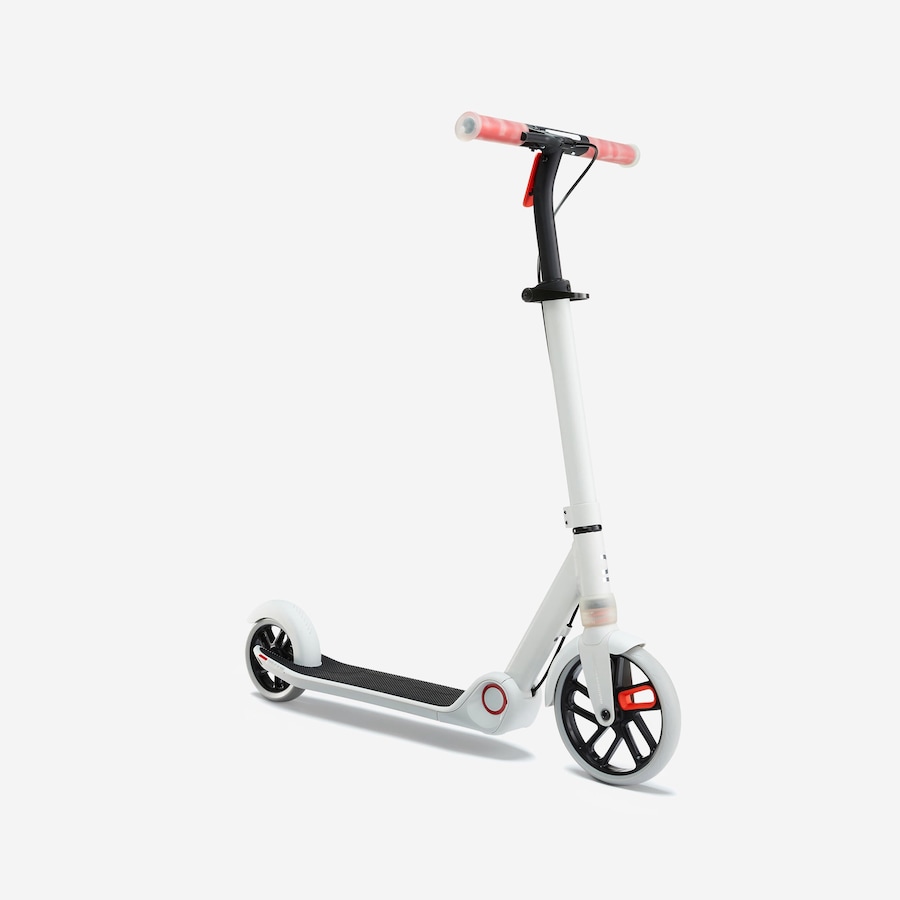 Decathlon Kids' Scooter M900 Lunar Grey & Touch Of Red