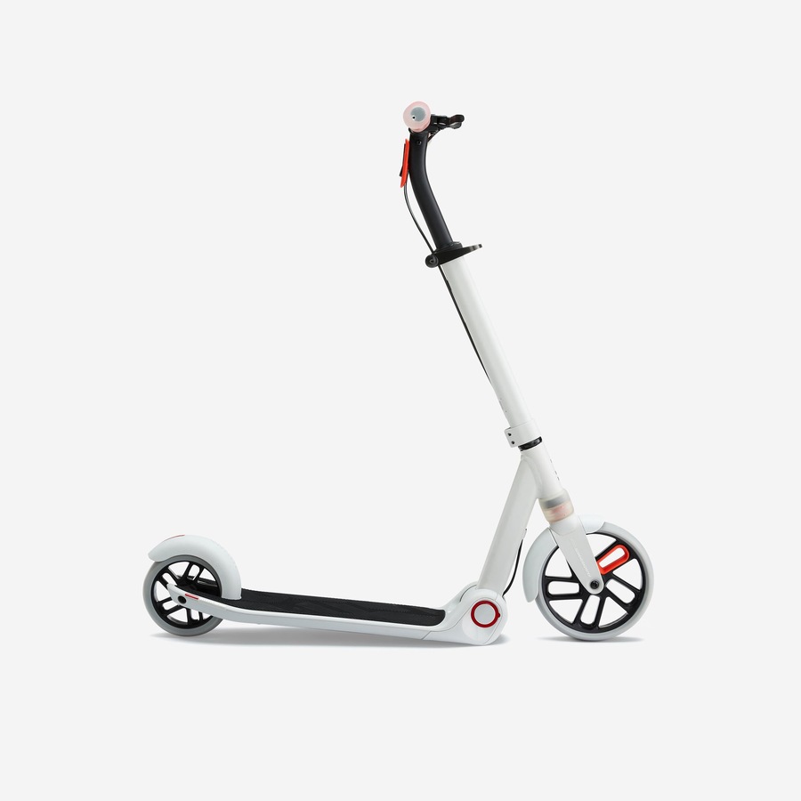 Decathlon Kids' Scooter M900 Lunar Grey & Touch Of Red