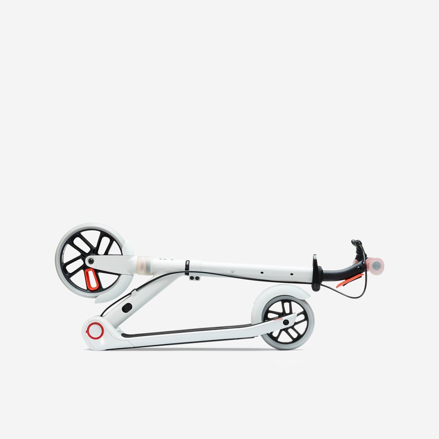 Decathlon Kids' Scooter M900 Lunar Grey & Touch Of Red