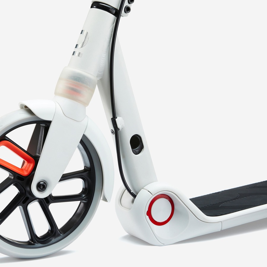 Decathlon Kids' Scooter M900 Lunar Grey & Touch Of Red