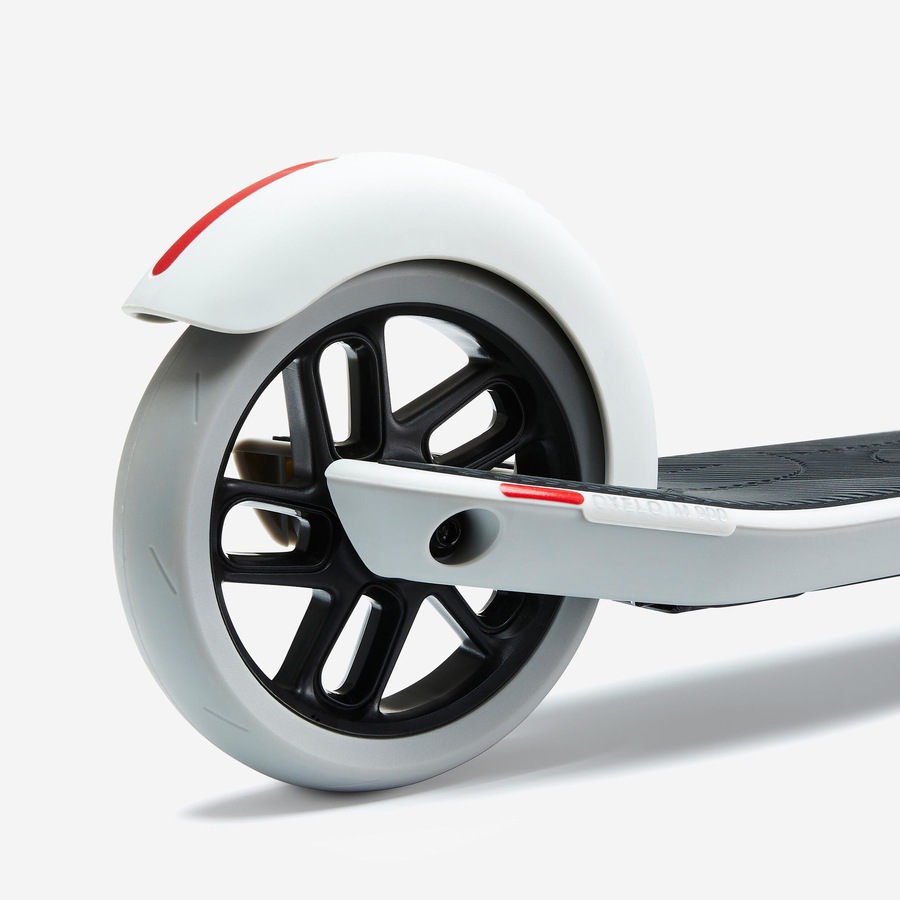 Decathlon Kids' Scooter M900 Lunar Grey & Touch Of Red