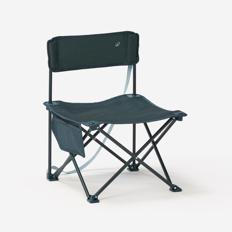 Quechua Low Camping Chair 100 Compact And Foldable