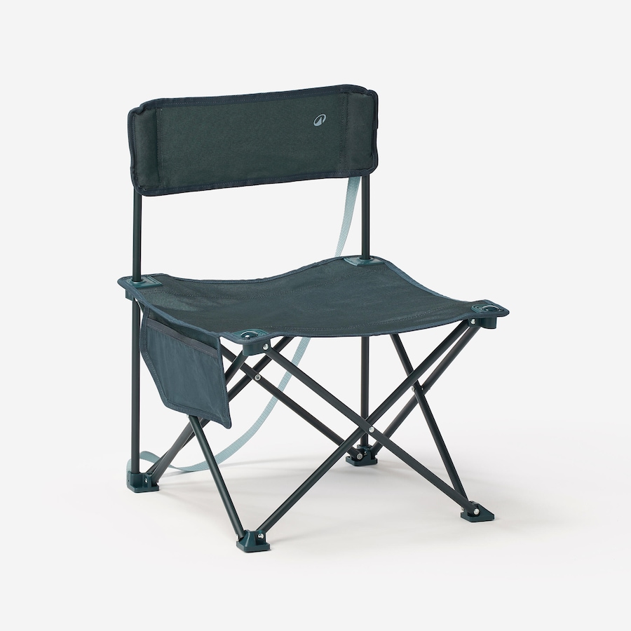 Quechua Low Camping Chair 100 Compact And Foldable