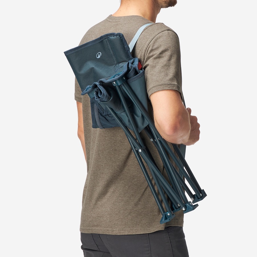 Quechua Low Camping Chair 100 Compact And Foldable