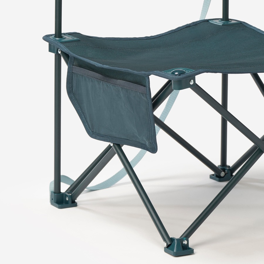 Quechua Low Camping Chair 100 Compact And Foldable