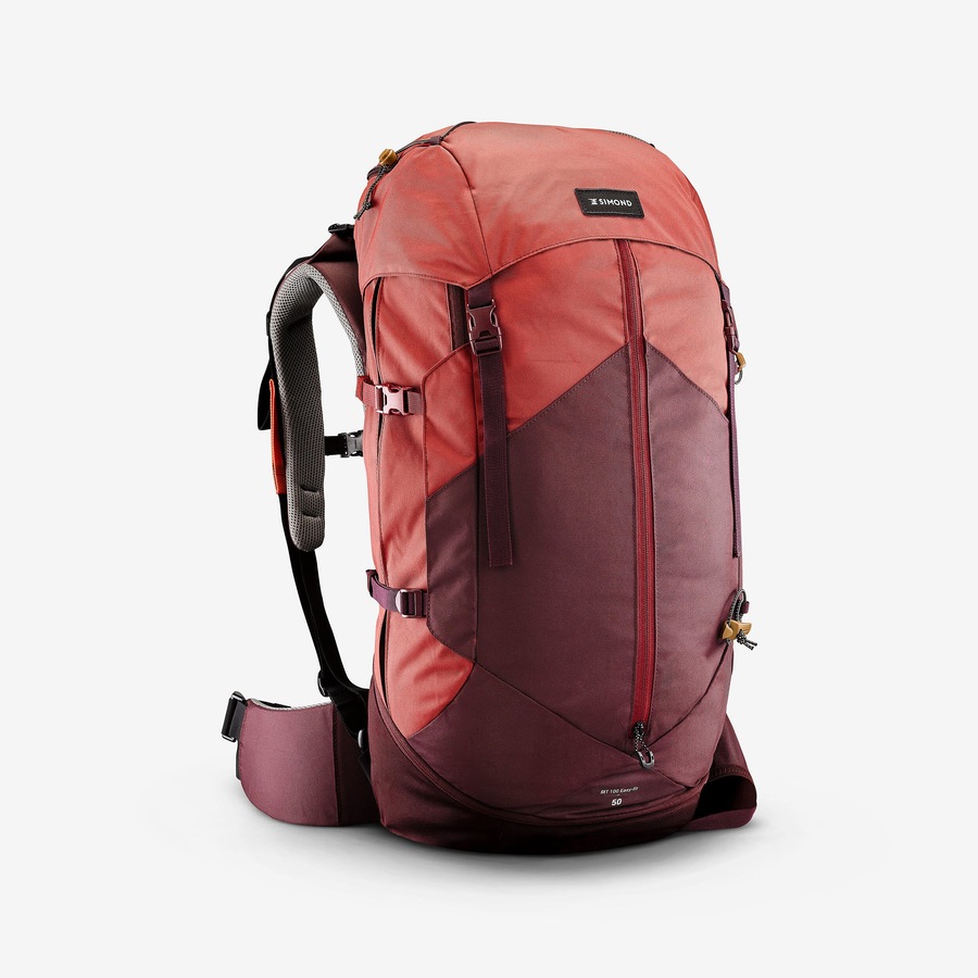 Simond Women'S Trekking 50 L Backpack Mt100 Easyfit