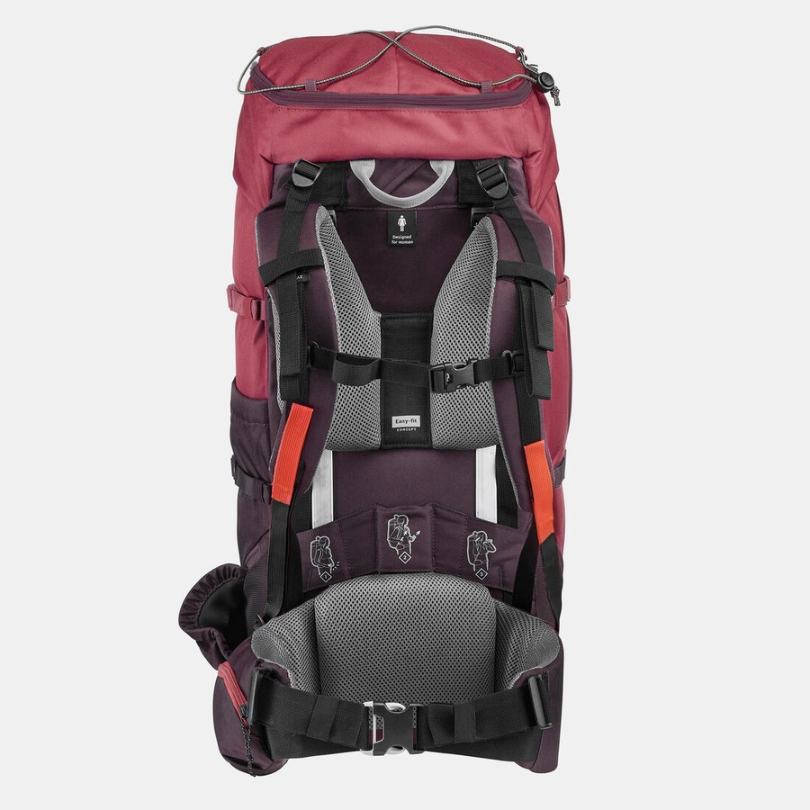 Simond Women'S Trekking 50 L Backpack Mt100 Easyfit
