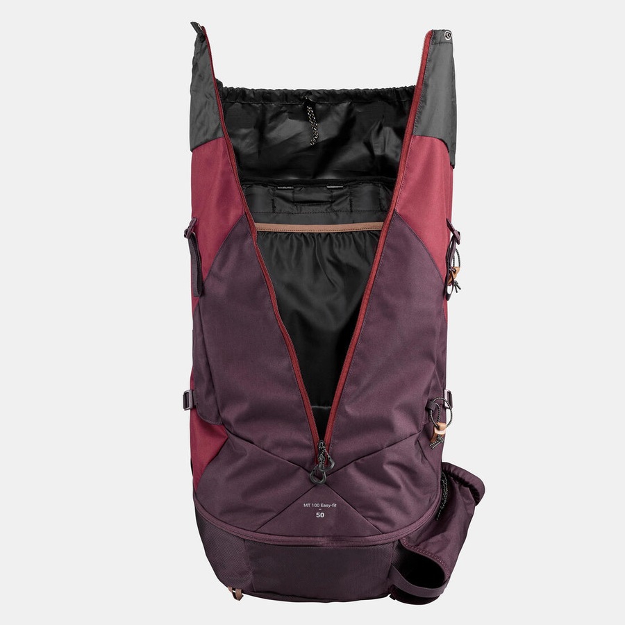 Simond Women'S Trekking 50 L Backpack Mt100 Easyfit
