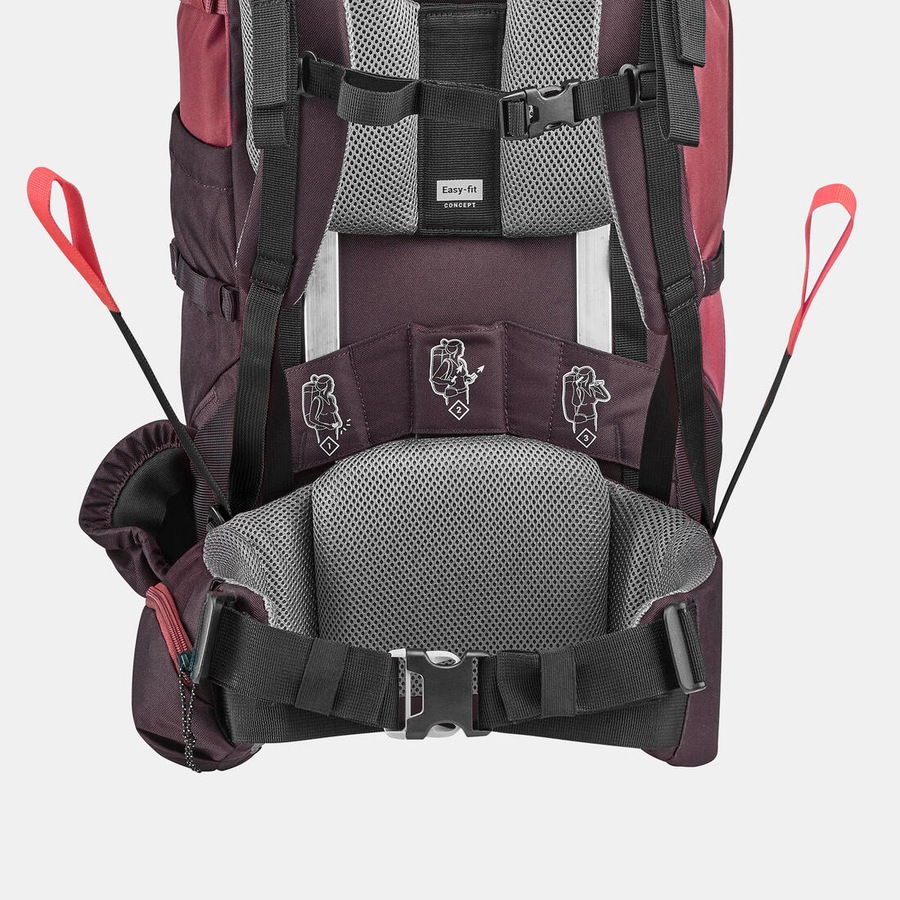 Simond Women'S Trekking 50 L Backpack Mt100 Easyfit