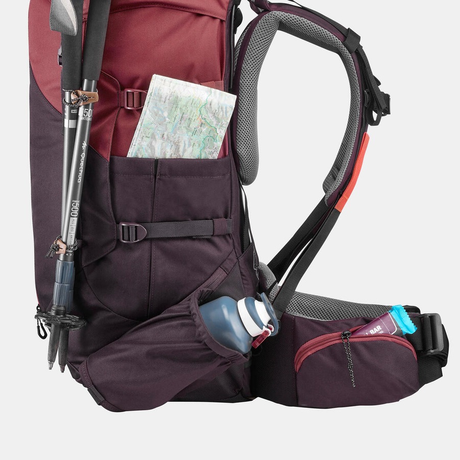 Simond Women'S Trekking 50 L Backpack Mt100 Easyfit
