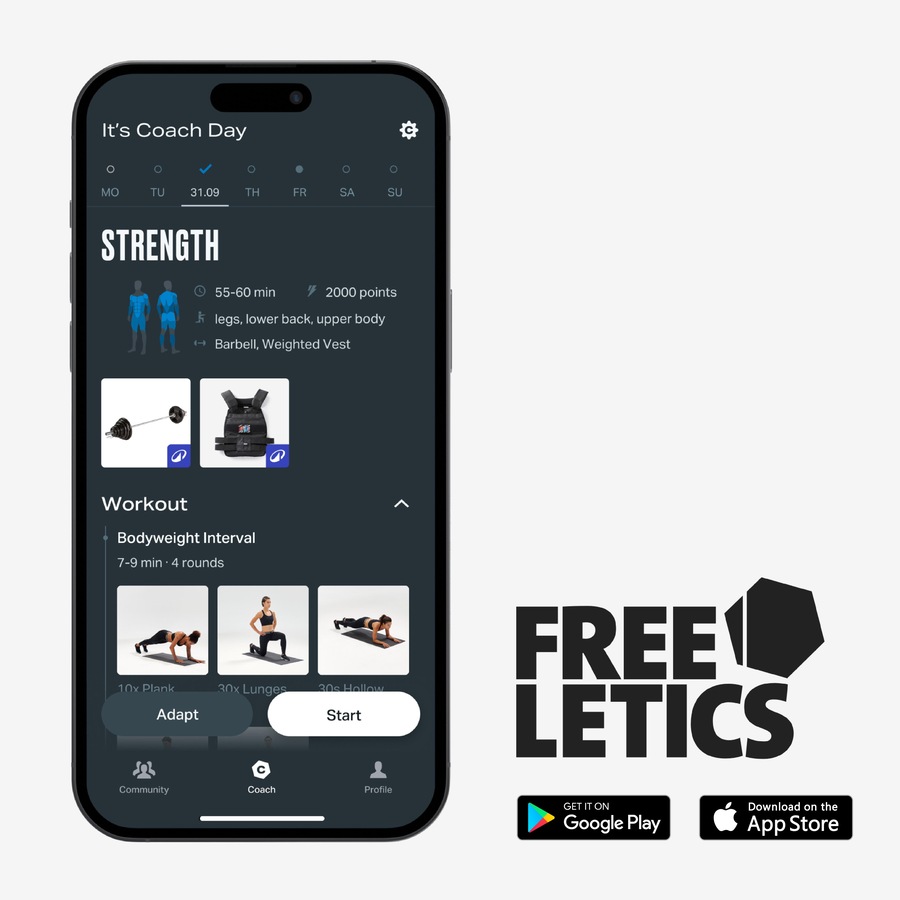 Corength Rubber Weight Disc With Handles 28Mm 5Kg