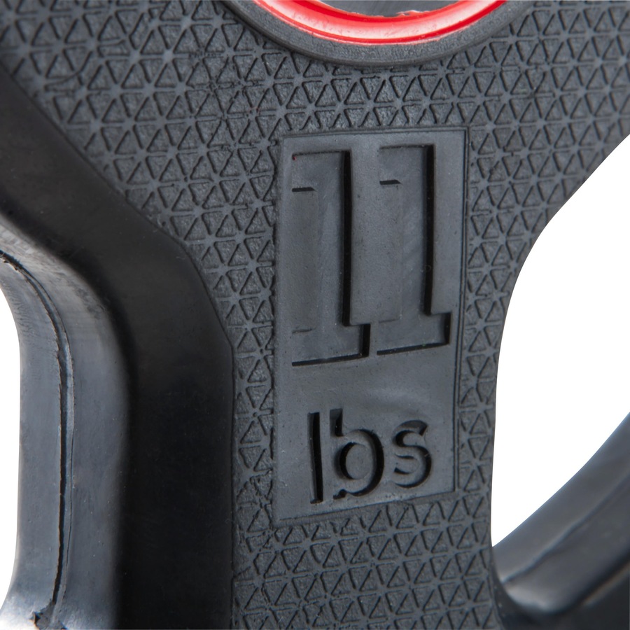 Corength Rubber Weight Disc With Handles 28Mm 5Kg