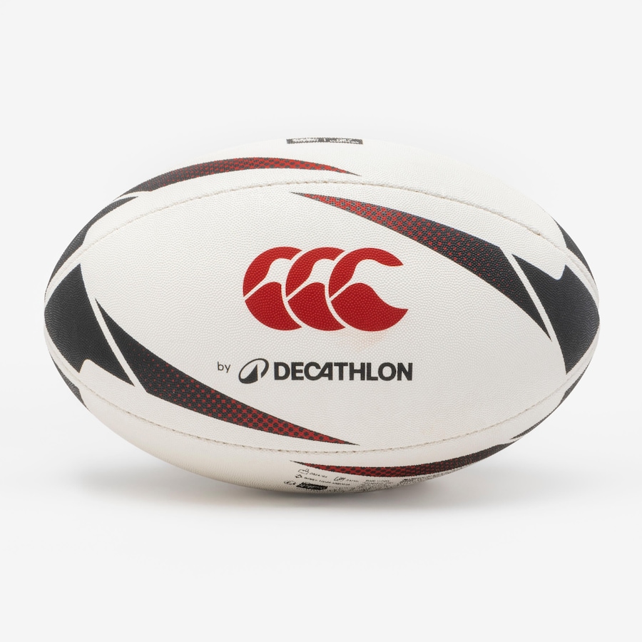 Offload Size 4 Rugby Training Ball Black & Red