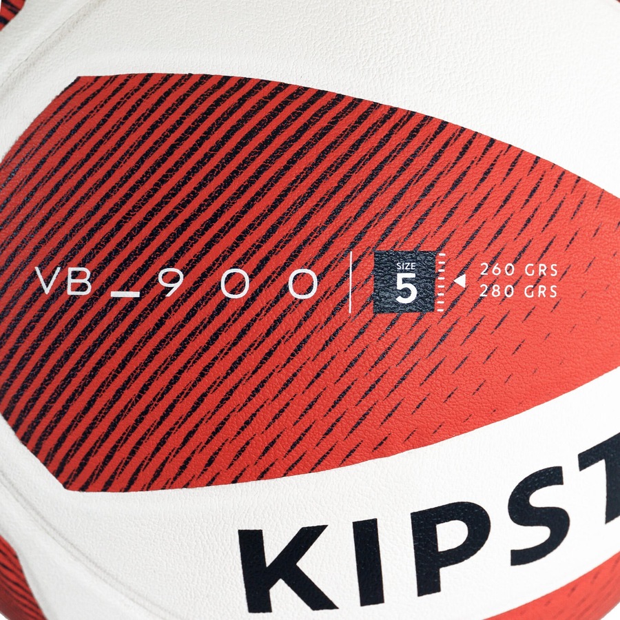 Kipsta Volleyball V900 White/Red