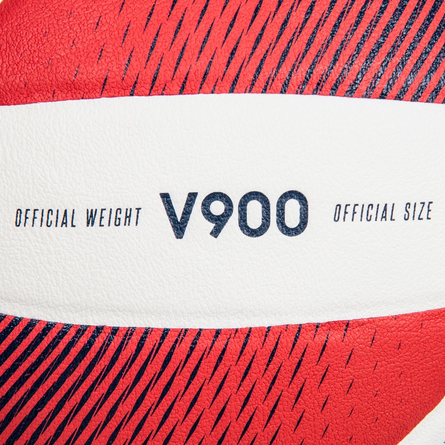 Kipsta Volleyball V900 White/Red