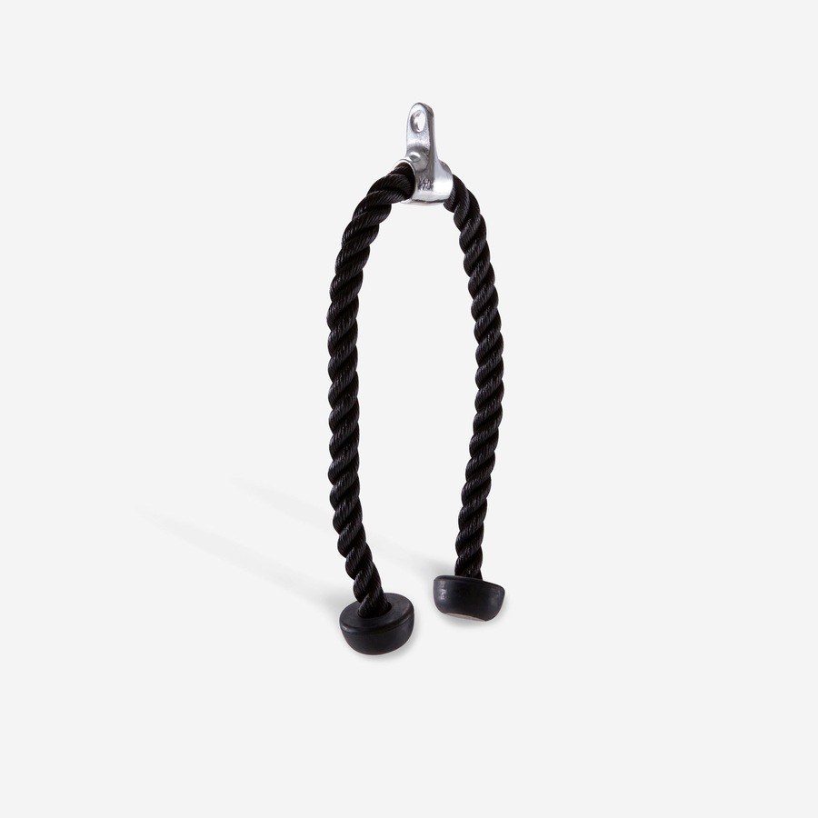 Corength Weight Training Triceps Rope Pull Down Cable