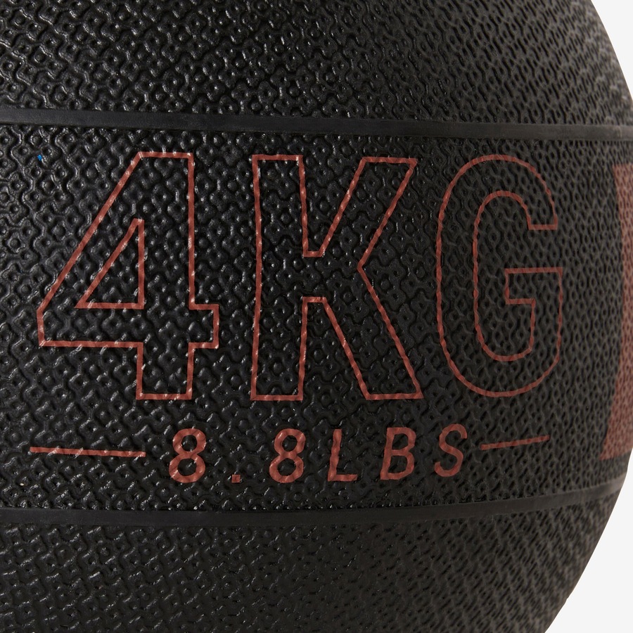Domyos 4 Kg Medicine Ball Black