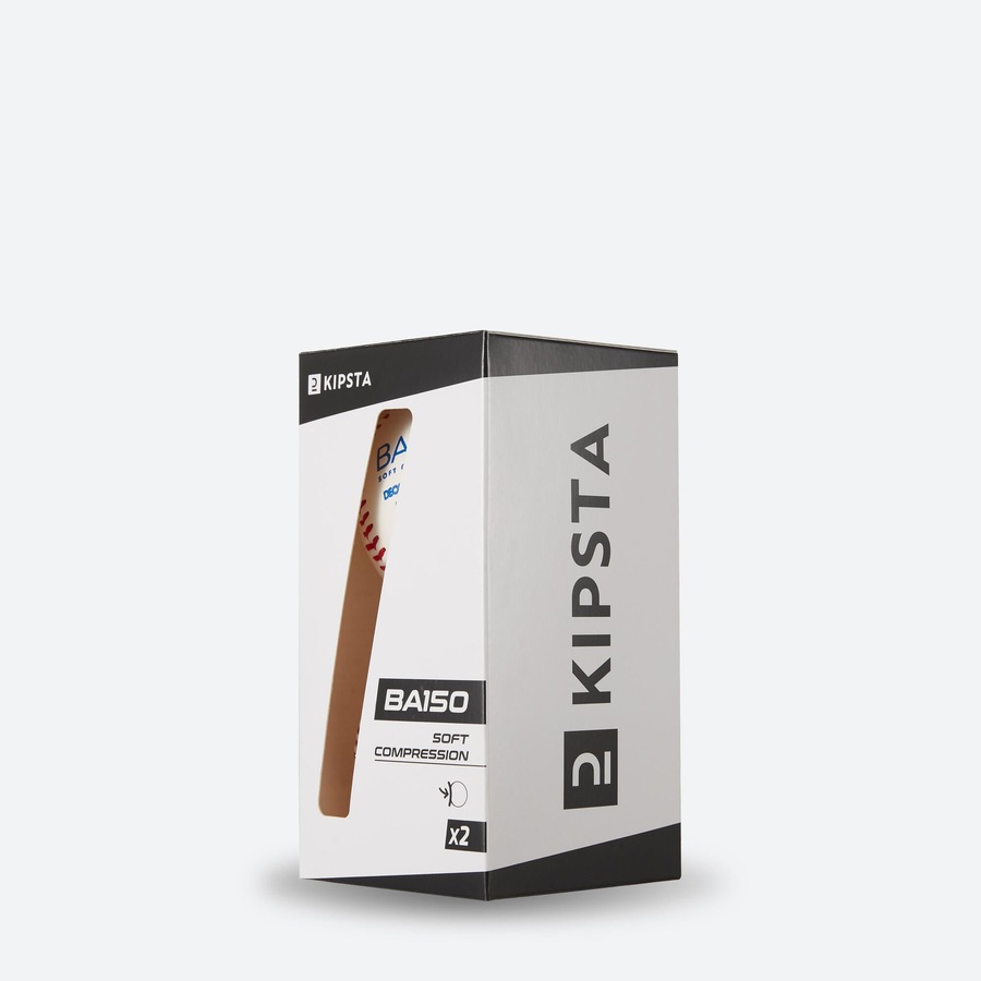 Kipsta Kipsta Baseball Safety Ball Ba150 2 Pack