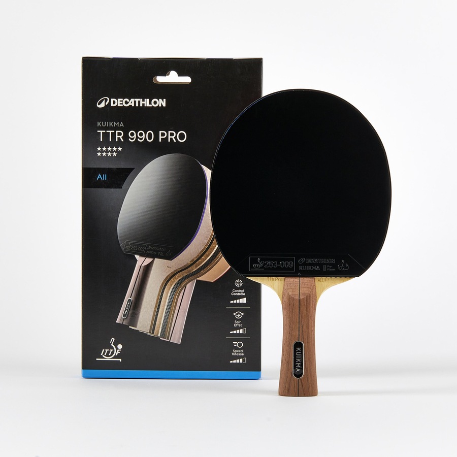 Kuikma Table Tennis Ittf Club High Level All Round Bat Ttr 990* Pro Alc 9*