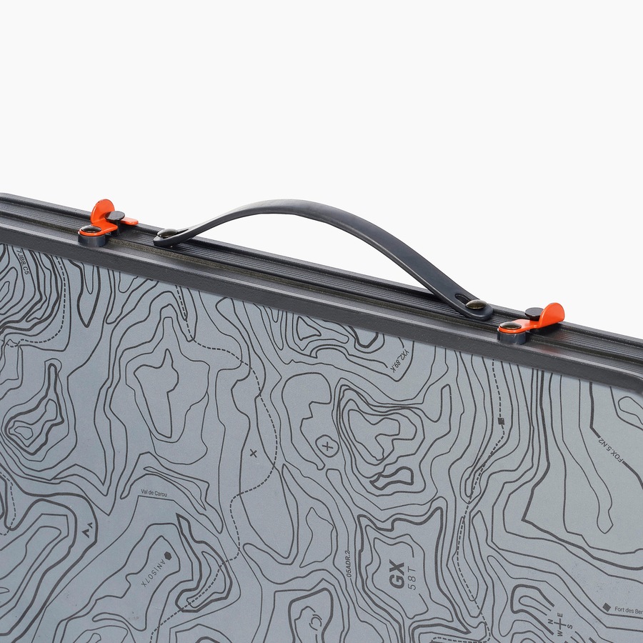 Quechua Camping Folding Coffee Table For 2 To 4 People Grey