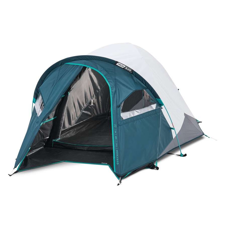Quechua Camping Tent Mh100 Xl 2 P Fresh&Black
