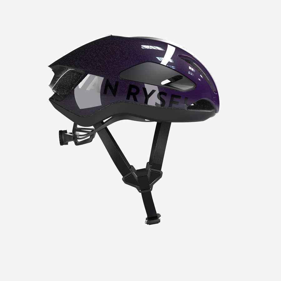 Van Rysel Aero Road Cycling Helmet Rcr F Mips Purple
