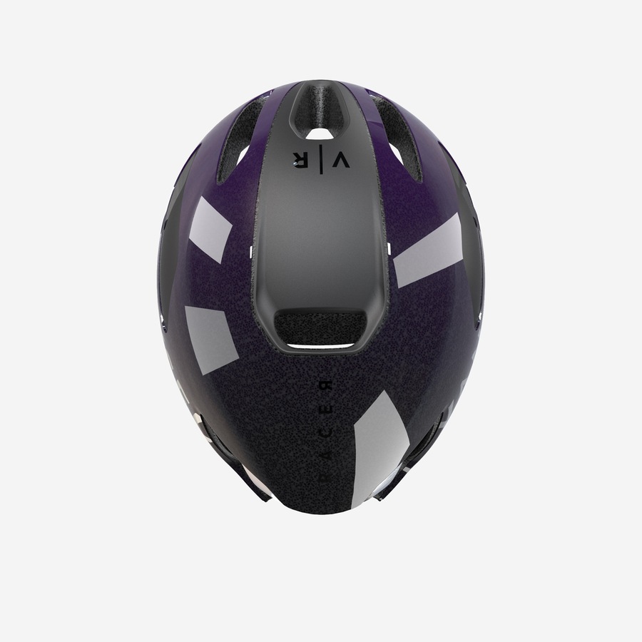 Van Rysel Aero Road Cycling Helmet Rcr F Mips Purple