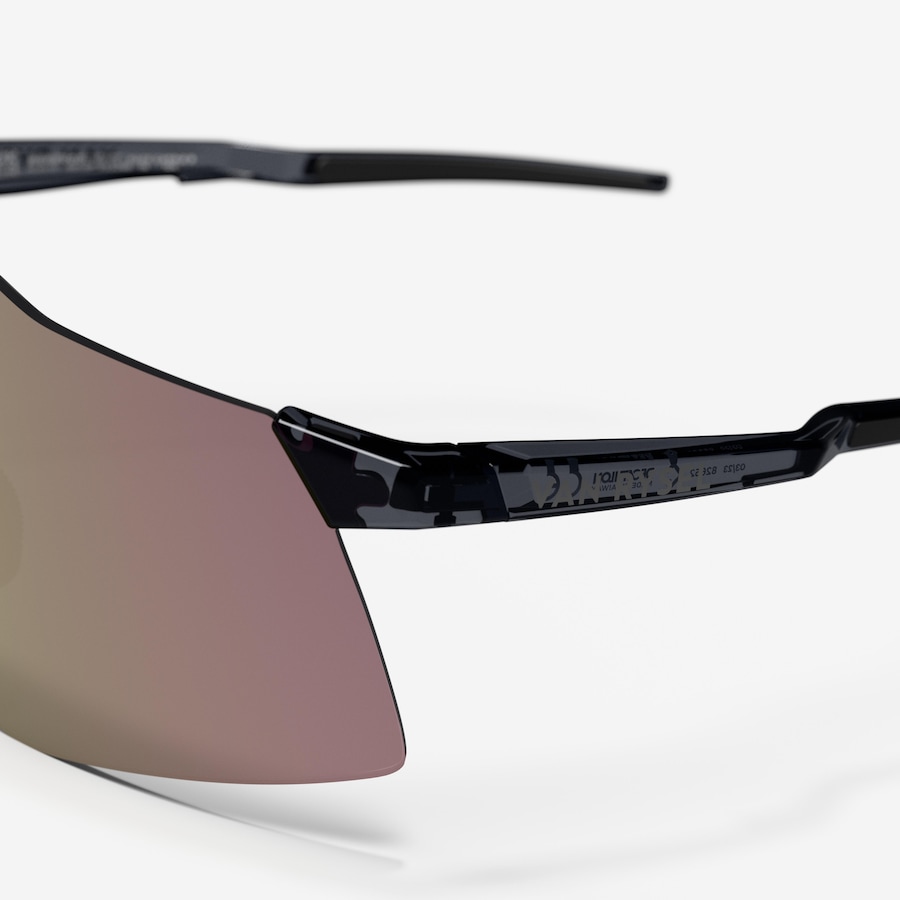 Van Rysel Cycling Cat 3 Sunglasses Roadr 900 Perf Light Translucent Black