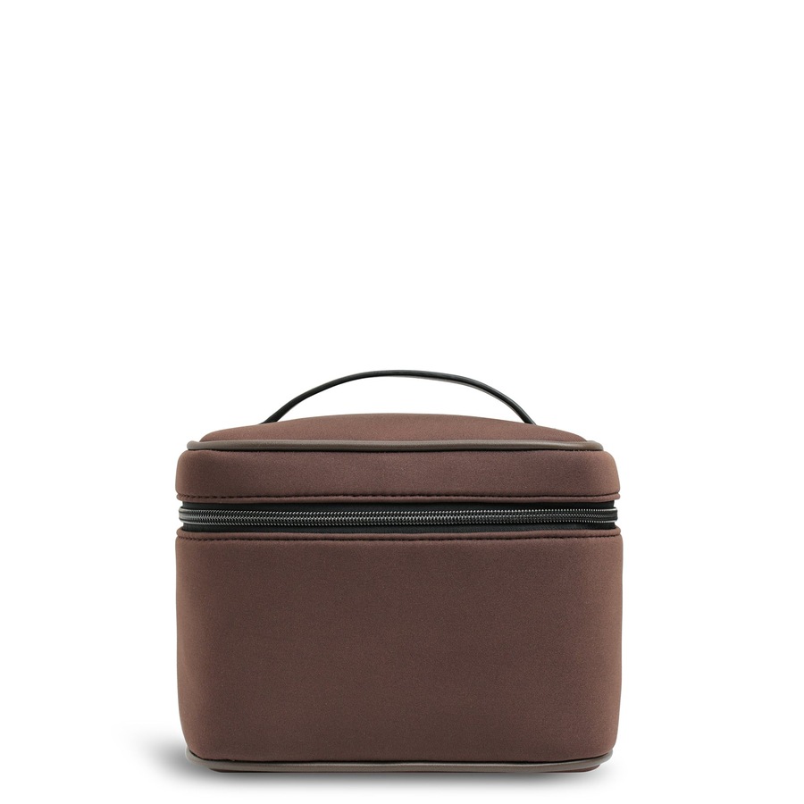 Prene - Insulated Cosmetic Case (ESPRESSO) - Medium Neoprene Bag
