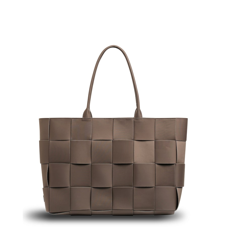 Prene - The Holiday Bag (COCOA) Woven Neoprene Large Tote Bag