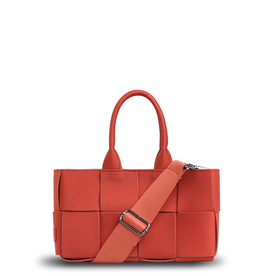 Prene - The Martini Bag (CHILLI RED) Woven Neoprene Mini Tote/Crossbody Bag