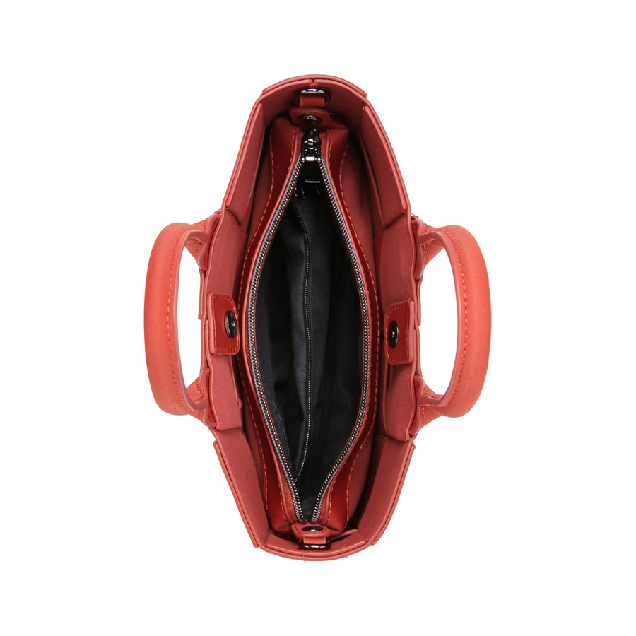 Prene - The Martini Bag (CHILLI RED) Woven Neoprene Mini Tote/Crossbody Bag