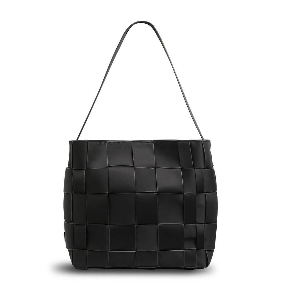 Prene - The Scarlett Bag (BLACK) Woven Neoprene Everyday Shoulder Bag