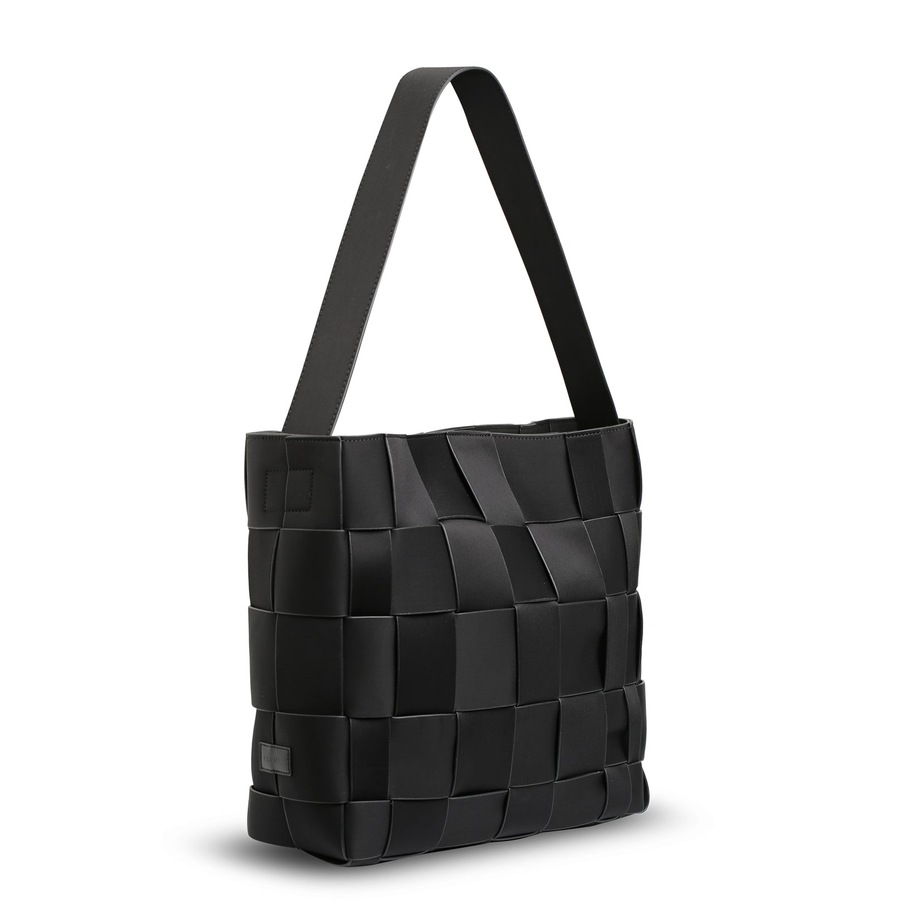 Prene - The Scarlett Bag (BLACK) Woven Neoprene Everyday Shoulder Bag