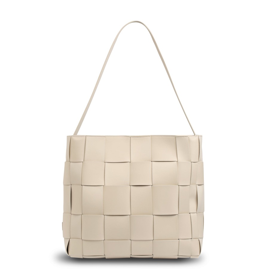 Prene - The Scarlett Bag (BUFF BEIGE) Woven Neoprene Everyday Shoulder Bag