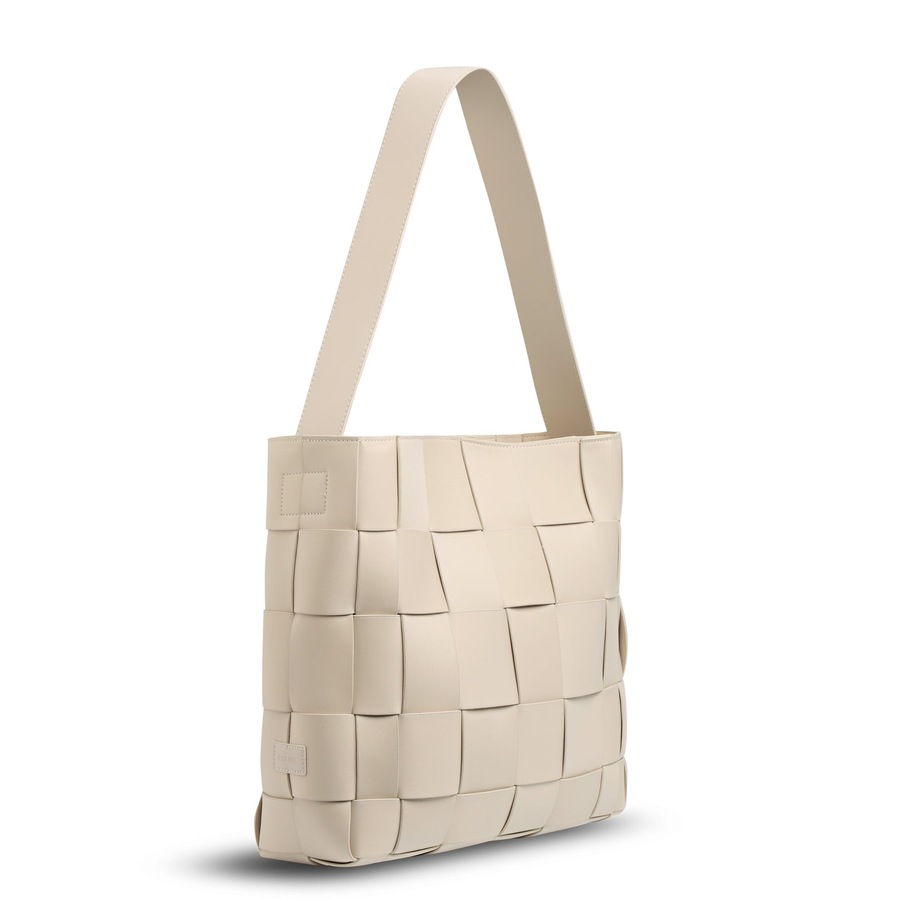 Prene - The Scarlett Bag (BUFF BEIGE) Woven Neoprene Everyday Shoulder Bag
