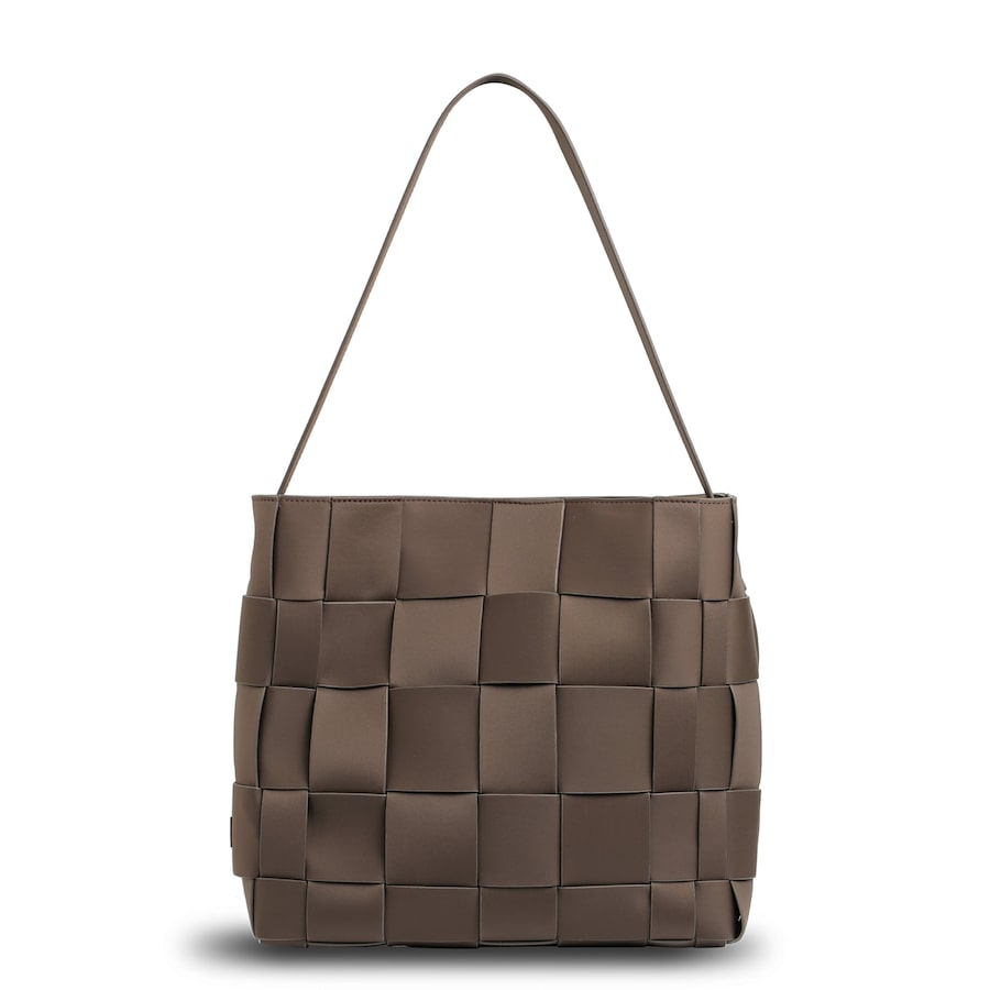 Prene - The Scarlett Bag (COCOA) Woven Neoprene Everyday Shoulder Bag