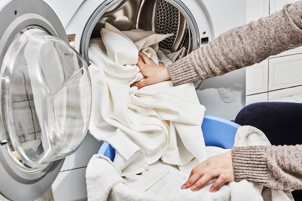 Washing in machine