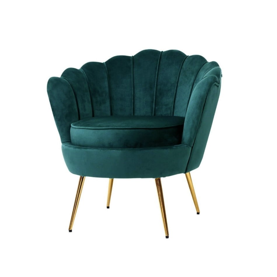 green velvet furniture