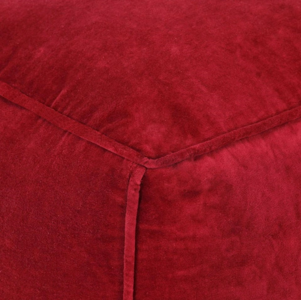 red velvet furniture