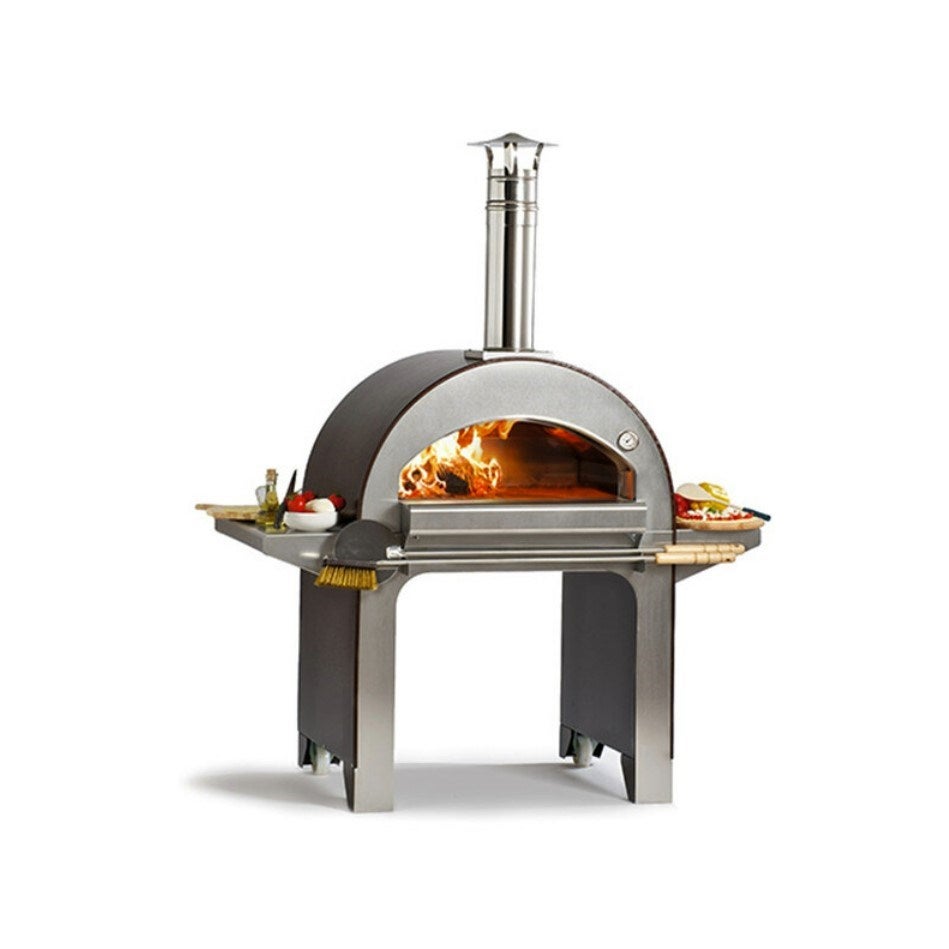 free-standing pizza oven