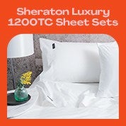 Sheraton Luxury 1200TC Sheet Sets