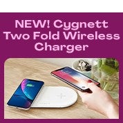 NEW! Cygnett Two Fold Wireless Charger